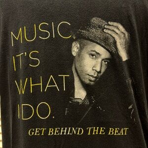 Empire Fox Music It’s What I Do Get Behind The Beat Shirt Size Large